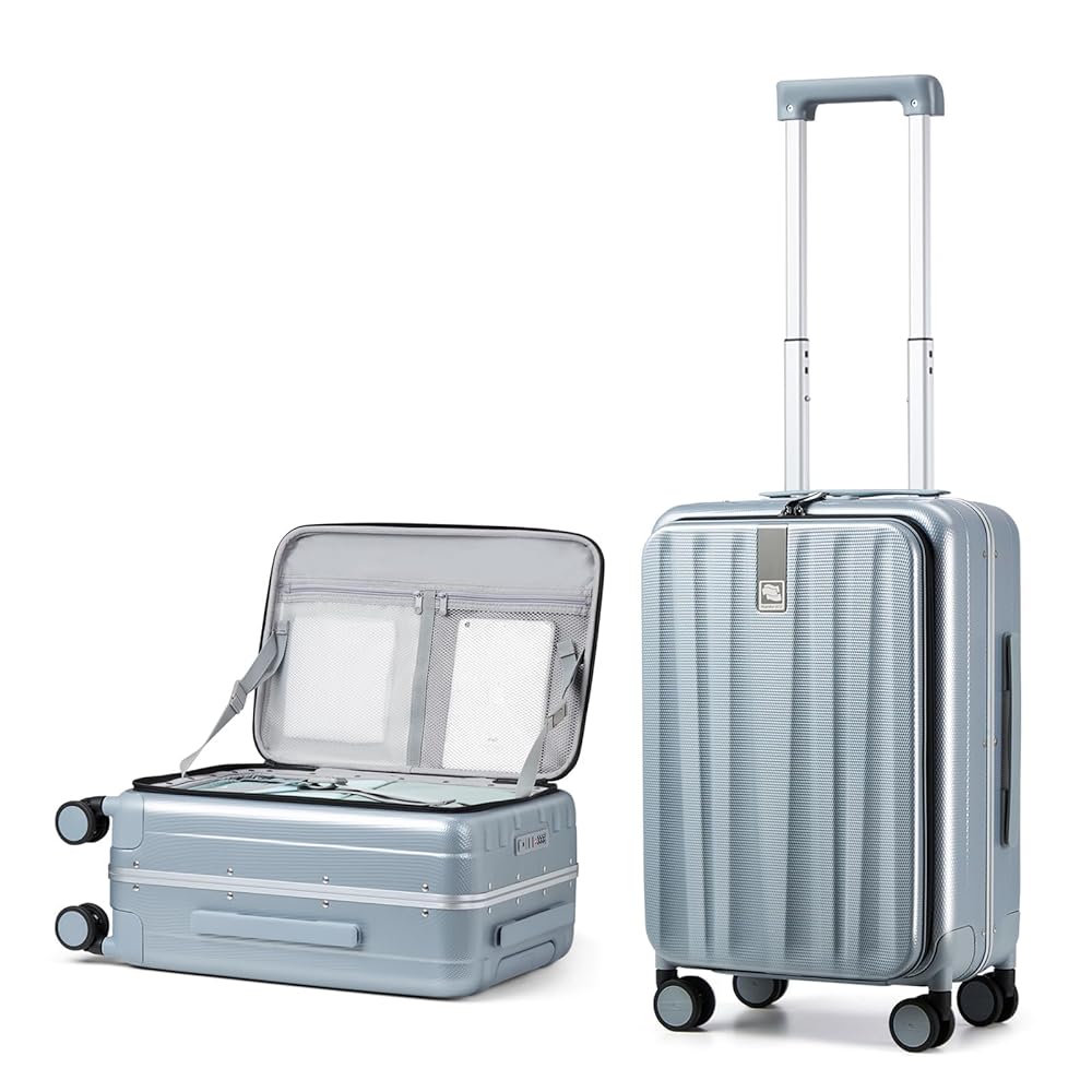 Fashionable 4-Wheel Spinner Luggage Faces Challenges on Uneven Ground