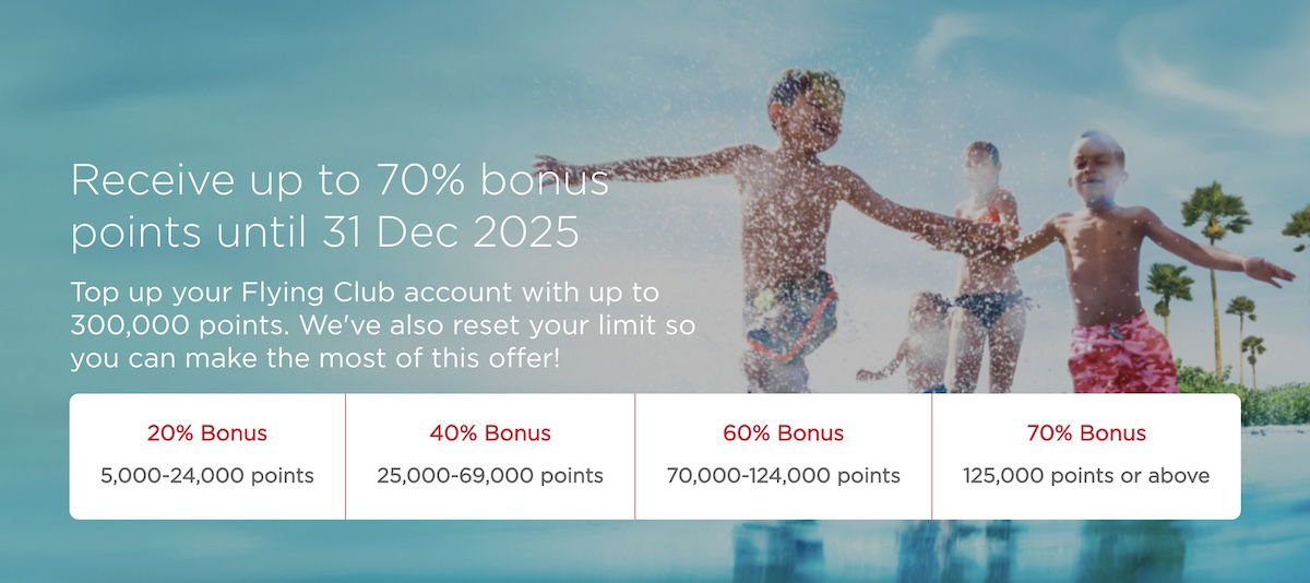 Buy Virgin Atlantic Flying Club Points with a 70% Bonus, Priced at 1.18-1.48 Cents Each