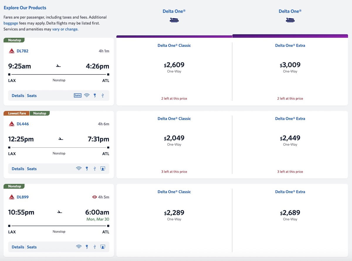 Delta One Grows Within the Country with New Service Linking Atlanta and Los Angeles