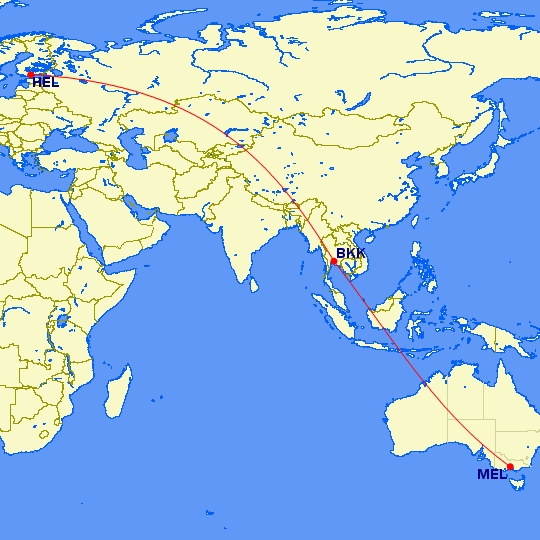 Finnair Unveils New Fifth Freedom Routes from Bangkok to Melbourne