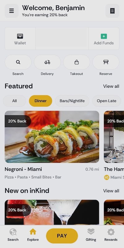 Grasping the InKind Dining Application: Features, Advantages, and Individual Experience