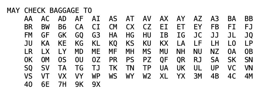 How to Verify Luggage on Different Airline Reservations