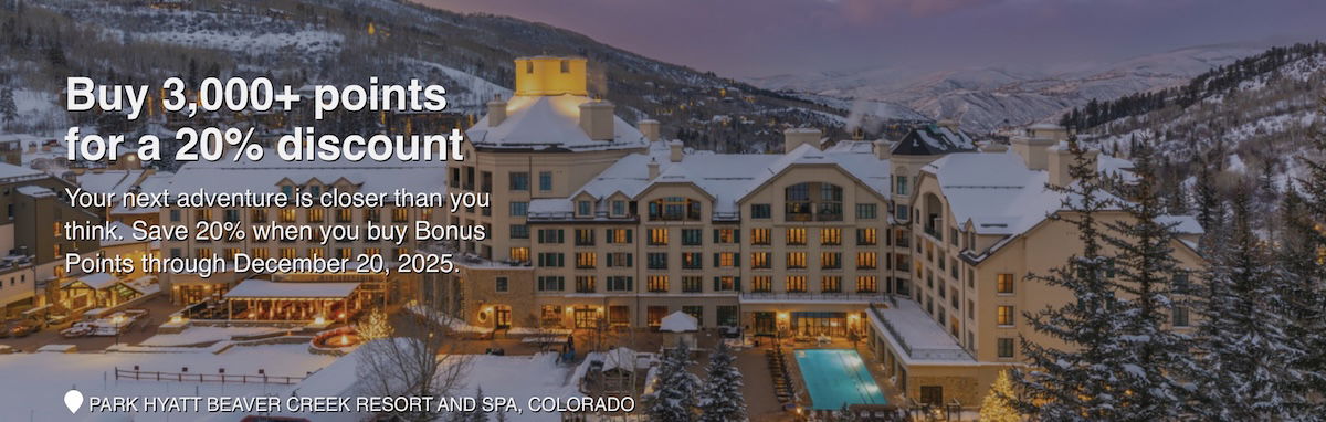 Limited Time Promotion: Acquire World Of Hyatt Points at a 20% Discount (2.08 Cents Each)