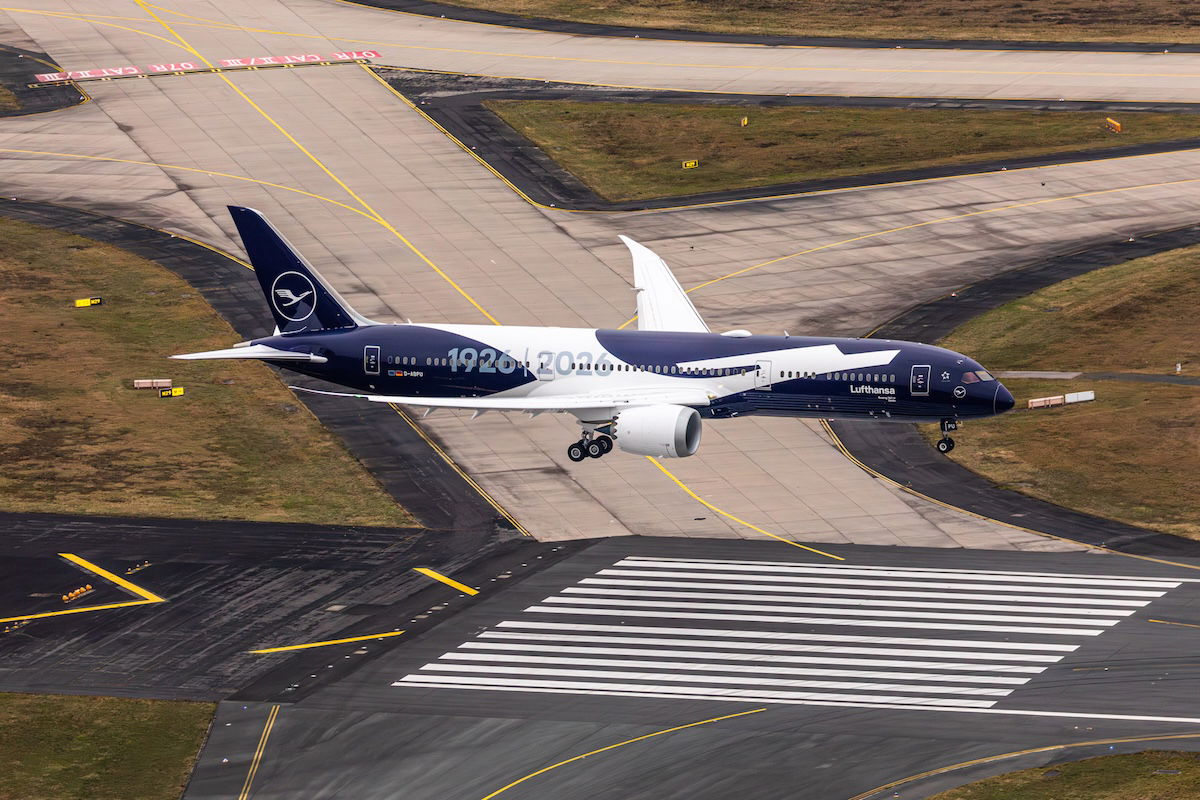 Lufthansa Reveals 100th Anniversary Livery on Newly Added Boeing 787 to Fleet