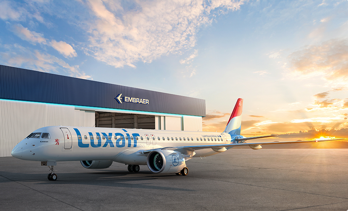 Luxair Enhances Fleet with 136-Seat Embraer E195-E2 for Modernization Initiatives