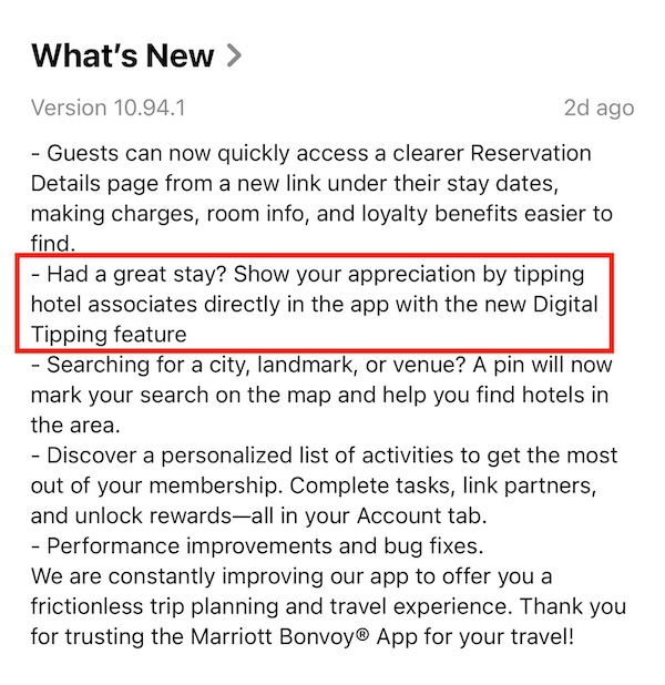 Marriott Unveils In-App Digital Gratuity Option: Convenience or Burden?