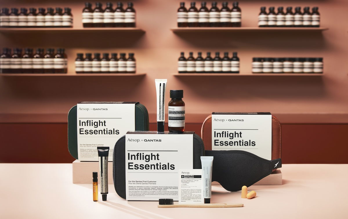 Qantas Elevates First Class Experience with Fresh Amenity Kits, Sleepwear, and Champagne