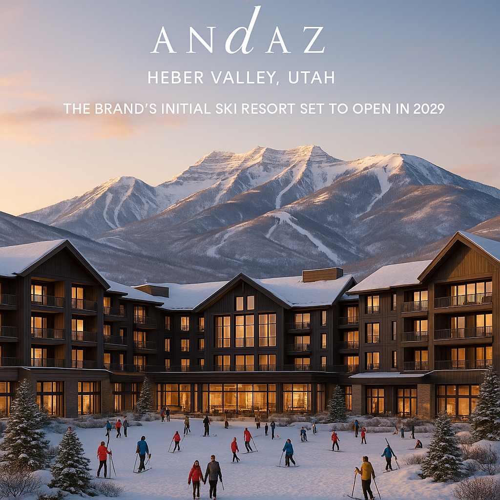 Andaz Heber Valley, Utah: The Brand’s Initial Ski Resort Set to Open in 2029