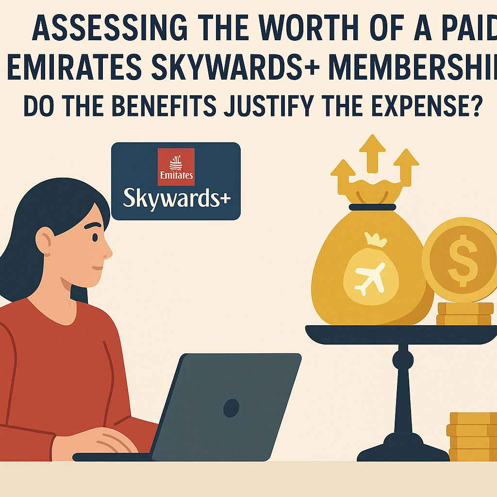 Assessing the Worth of a Paid Emirates Skywards+ Membership: Do the Benefits Justify the Expense?