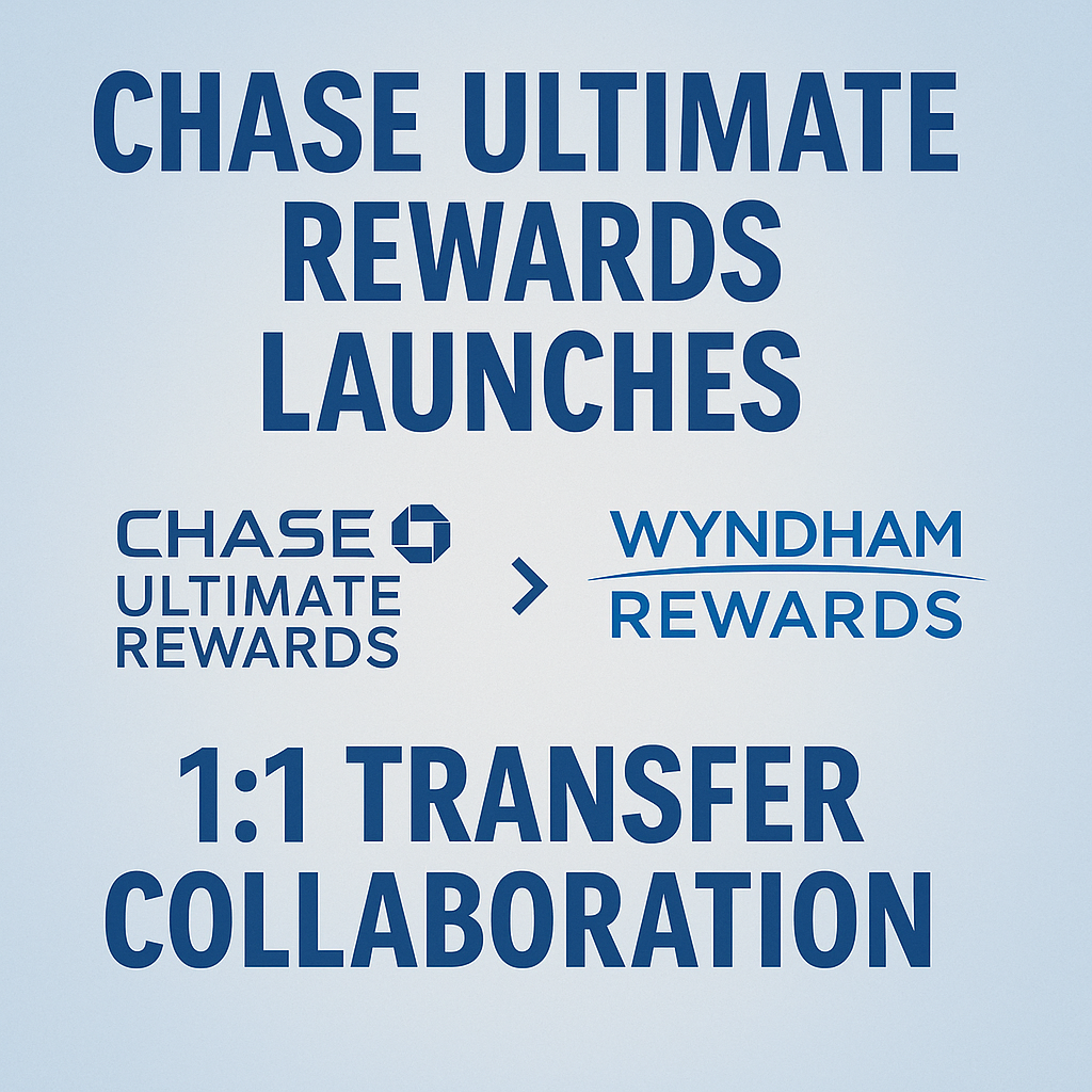 Chase Ultimate Rewards Launches 1:1 Transfer Collaboration with Wyndham Rewards