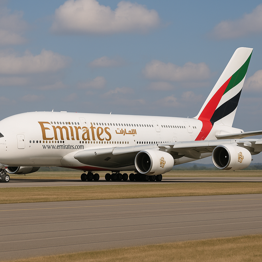 Emirates Alters 615-Seat Airbus A380, the Aircraft with the Greatest Capacity Worldwide