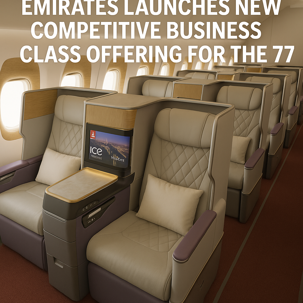 Emirates Launches New Competitive Business Class Offering for the 777