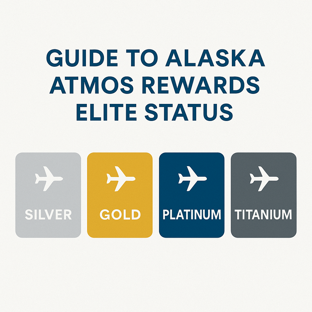 Guide to Alaska Atmos Rewards Elite Status: Silver, Gold, Platinum, Titanium Tiers
