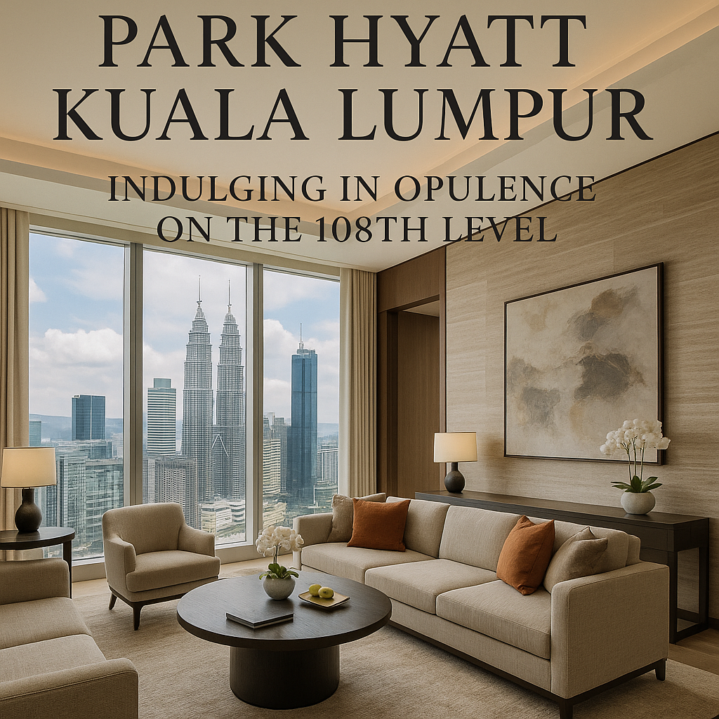 A Comprehensive Examination of Park Hyatt Kuala Lumpur: Indulging in Opulence on the 108th Level