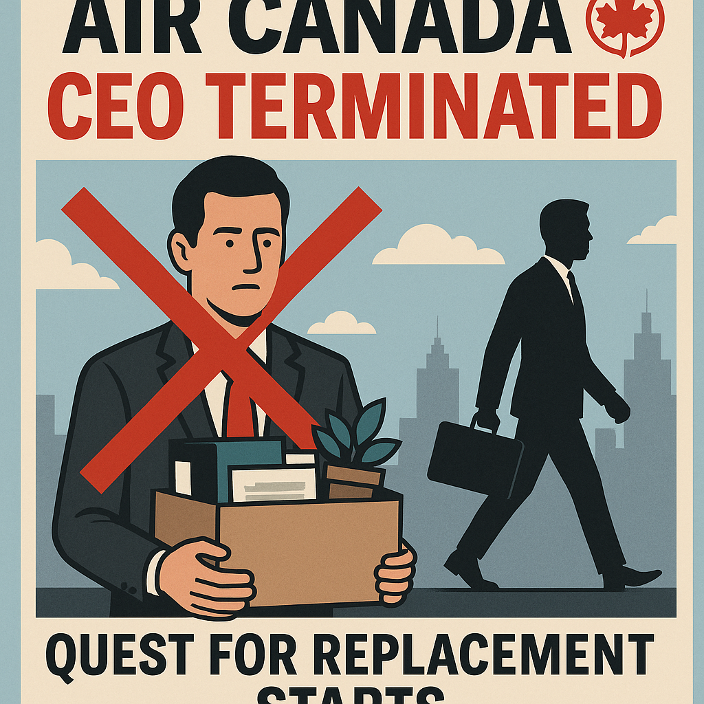 Air Canada CEO Terminated: Quest for Replacement Starts