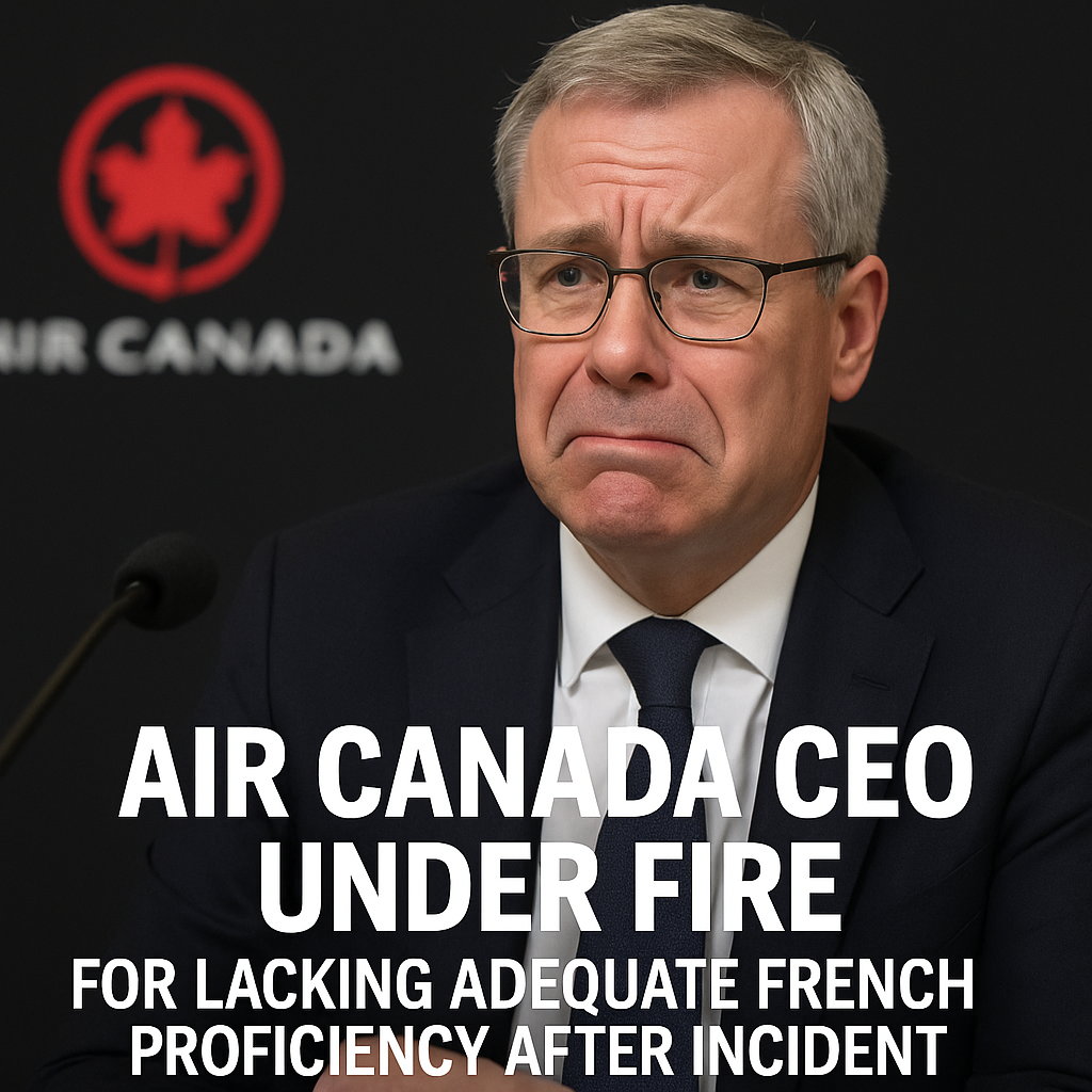 Air Canada’s CEO Under Fire for Lacking Adequate French Proficiency After Incident