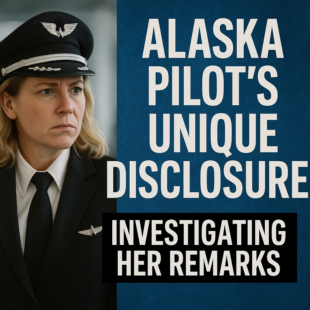Alaska Pilot’s Unique Disclosure: Investigating Her Remarks