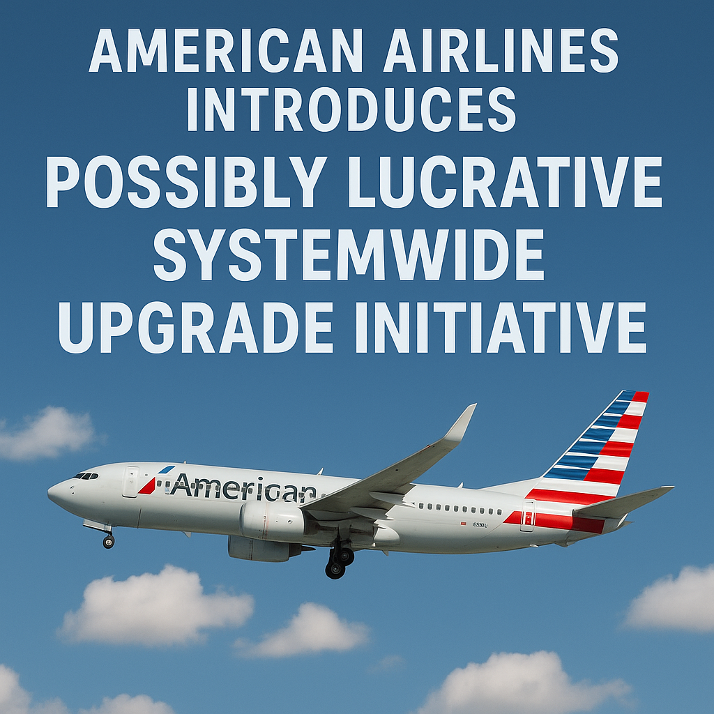 American Airlines Introduces Possibly Lucrative Systemwide Upgrade Initiative
