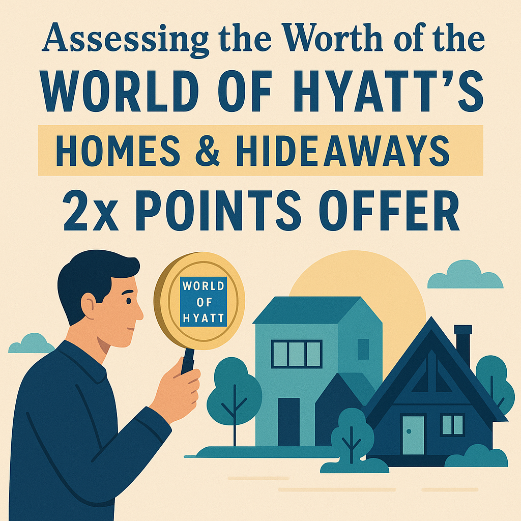 Assessing the Worth of the World Of Hyatt’s Homes & Hideaways 2x Points Offer