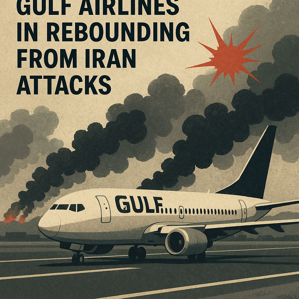 Challenges Confronting Gulf Airlines in Rebounding from Iran Attacks