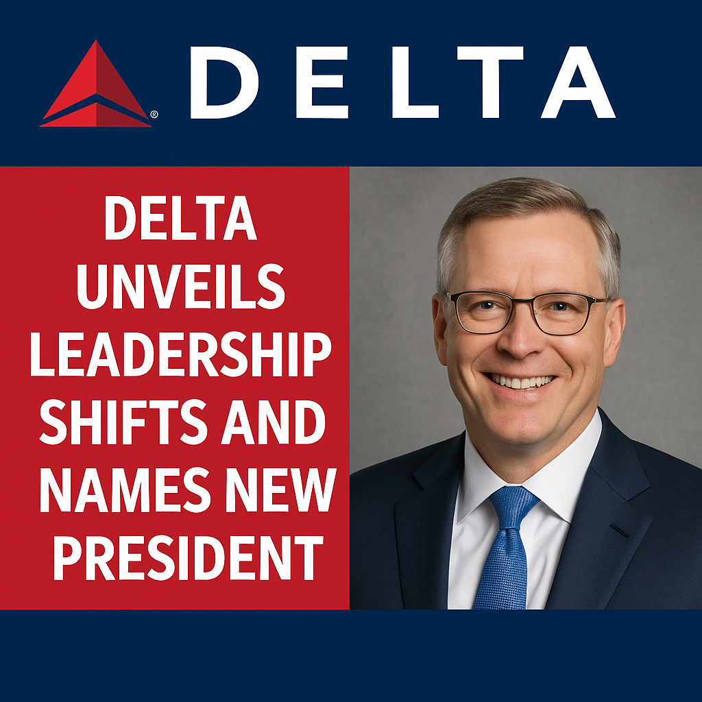 Delta Unveils Leadership Shifts and Names New President