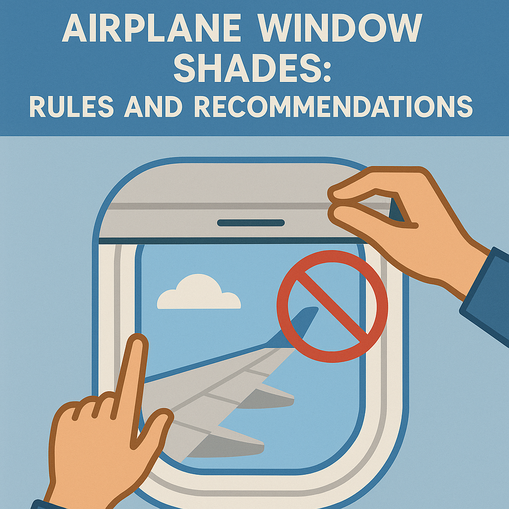 Establishing Authority Over Airplane Window Shades: Rules and Recommendations