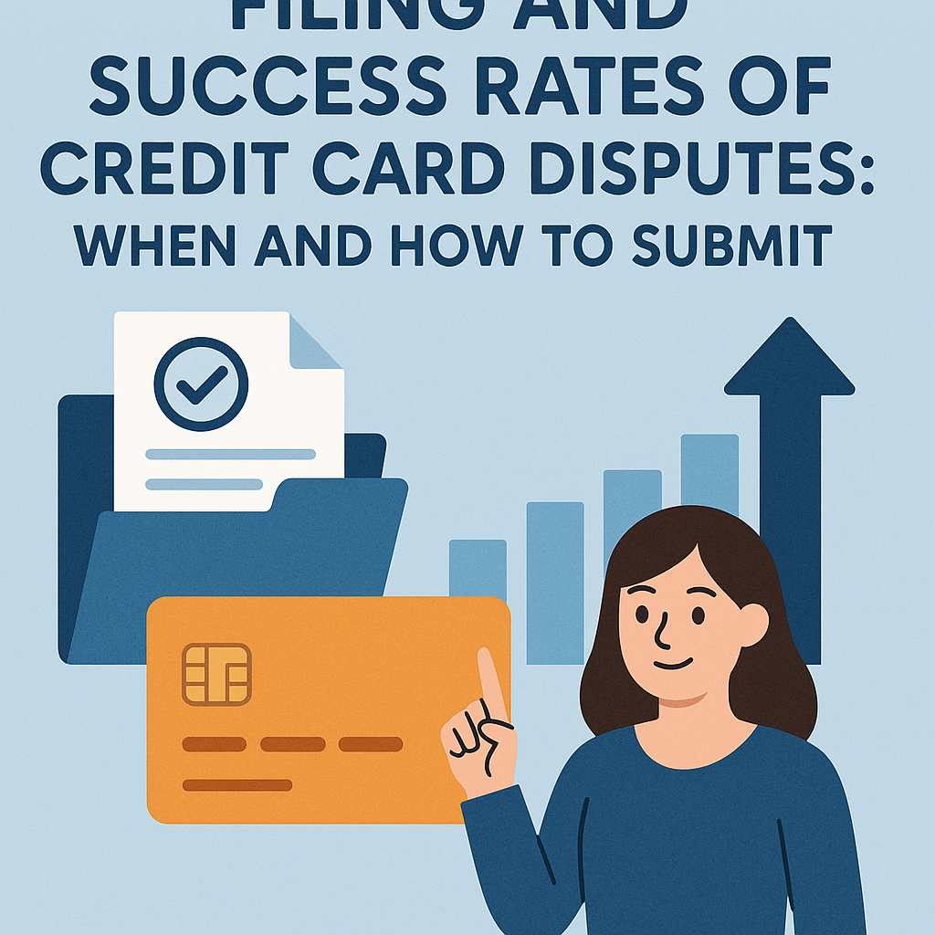 Filing and Success Rates of Credit Card Disputes: When and How to Submit