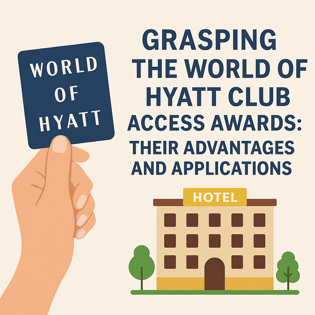 Grasping the World of Hyatt Club Access Awards: Their Advantages and Applications