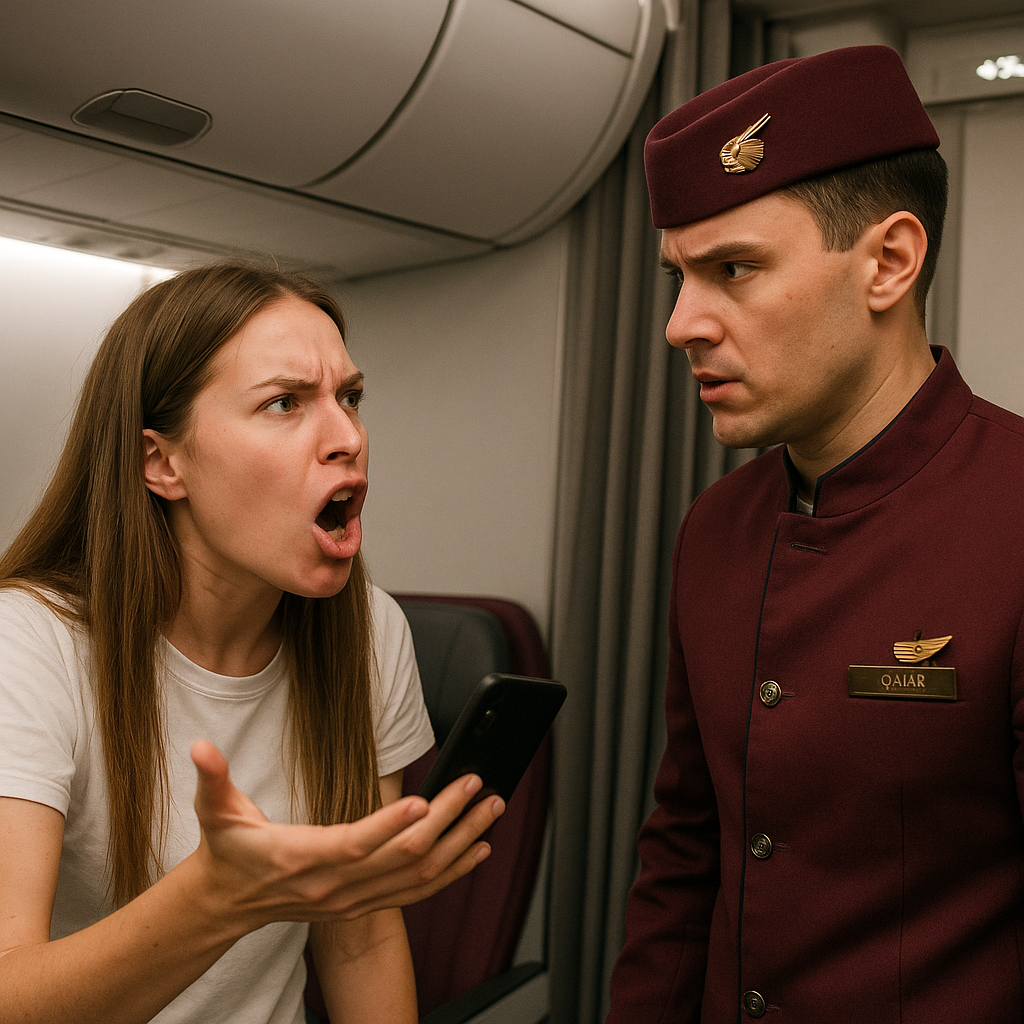 Influencer Furies Over Qatar Airways Staff’s Demand to Adhere to Regulations and Cease Filming