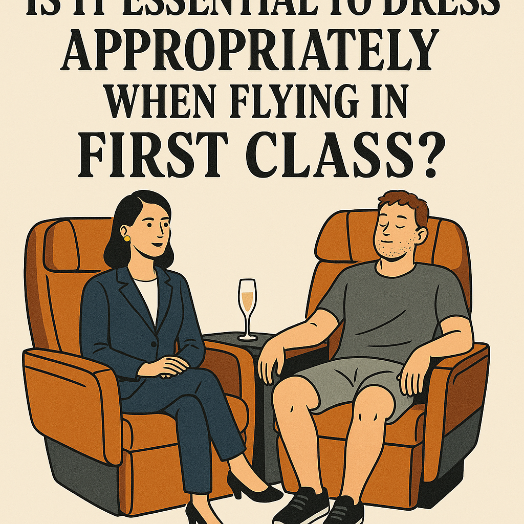 Is It Essential to Dress Appropriately When Flying in First Class?