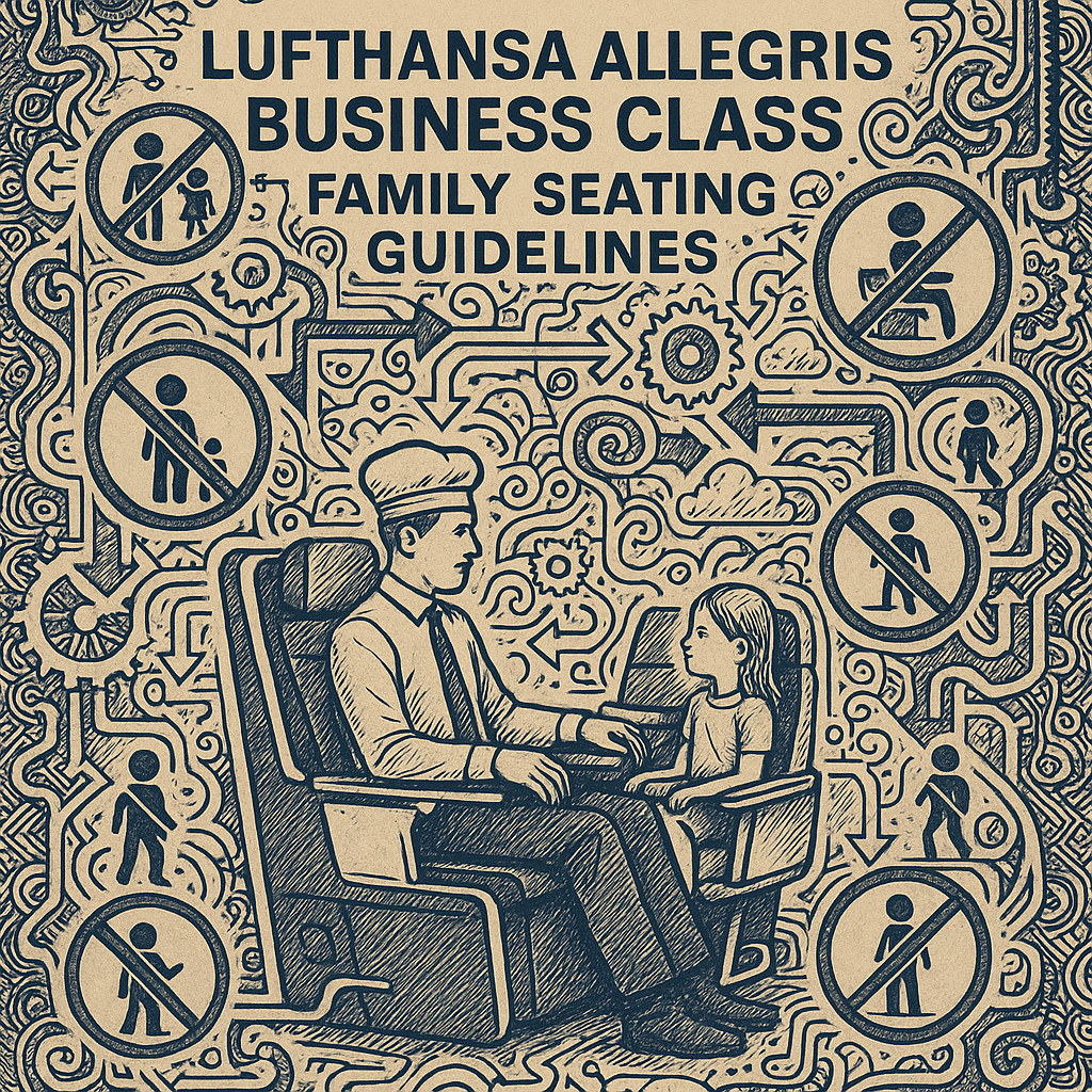 Lufthansa Allegris Business Class Family Seating Guidelines: Intricate and Perplexing