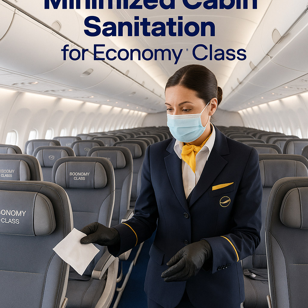 Lufthansa Introduces Minimized Cabin Sanitation for Economy Class During Flights