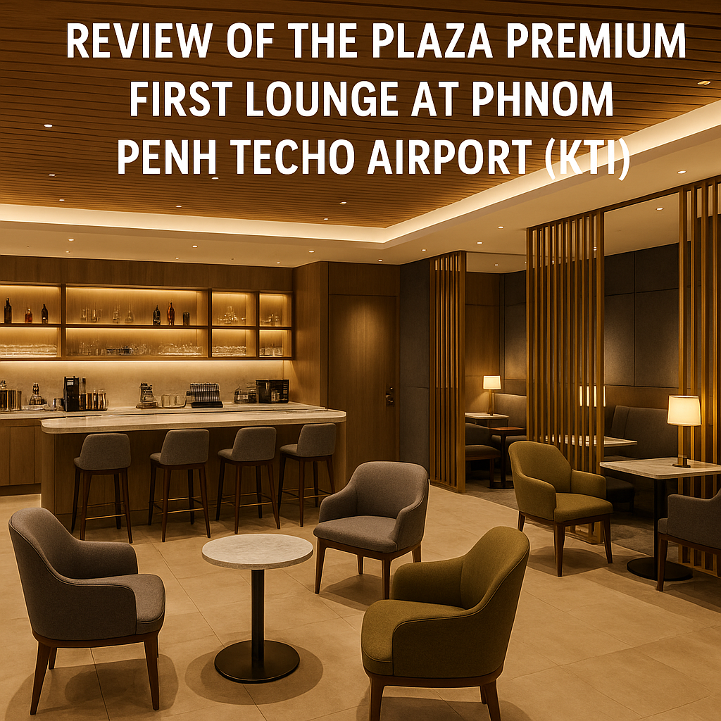 Review of the Plaza Premium First Lounge at Phnom Penh Techo Airport (KTI)