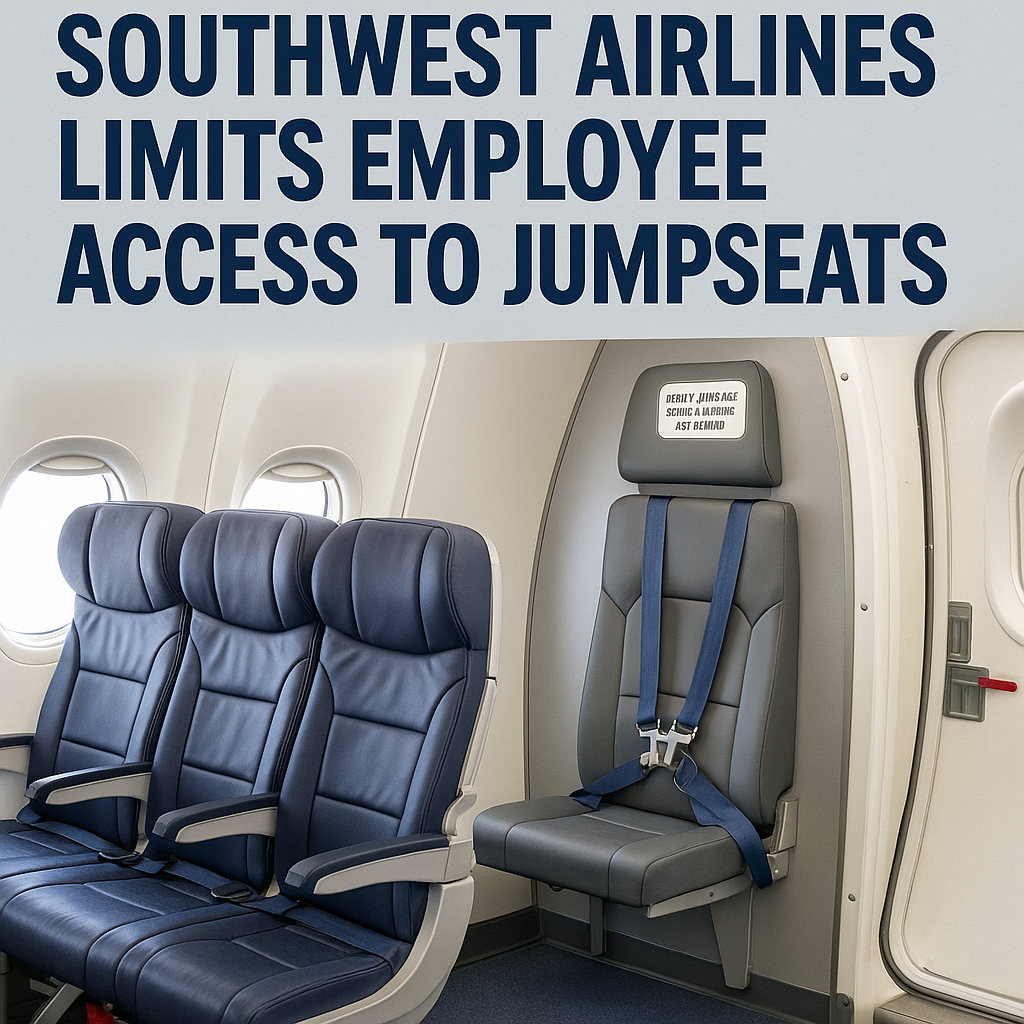Southwest Airlines Limits Employee Access to Jumpseats