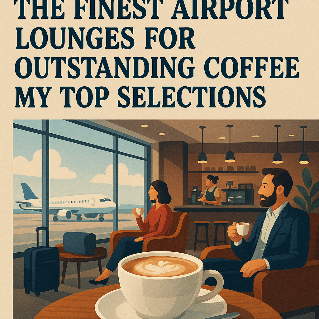 The Finest Airport Lounges for Outstanding Coffee: My Top Selections
