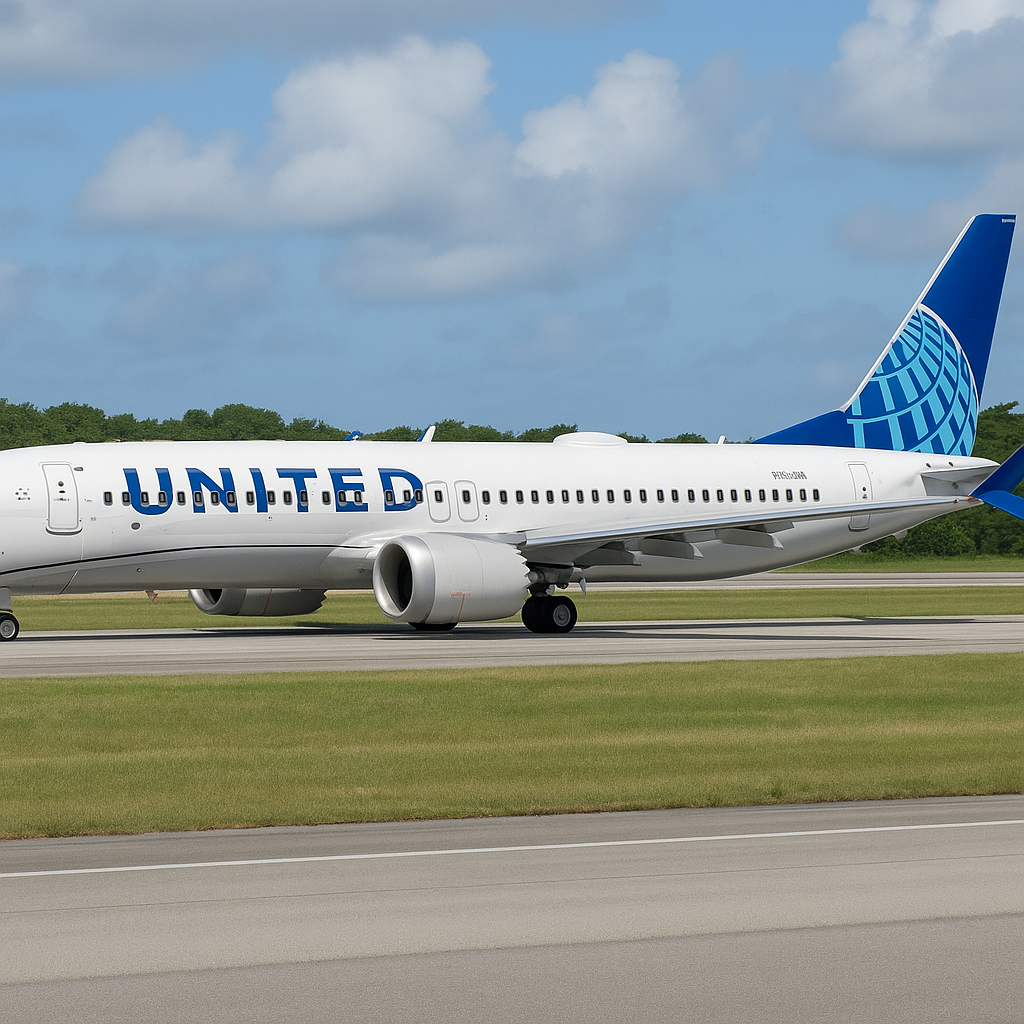 United Airlines Substitutes Guam Fleet’s 737-800s with New Boeing 737 MAX 8s