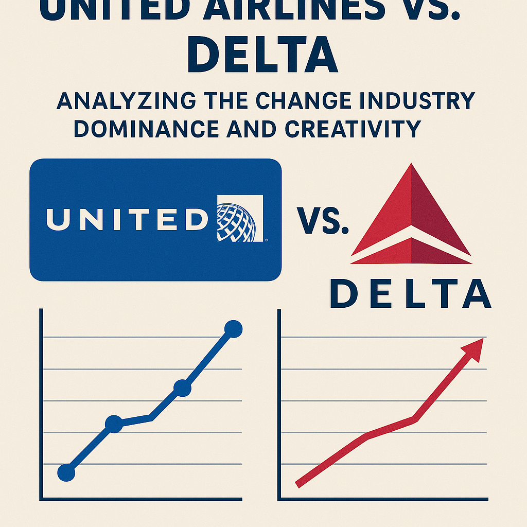 United Airlines vs. Delta: Analyzing the Change in Industry Dominance and Creativity