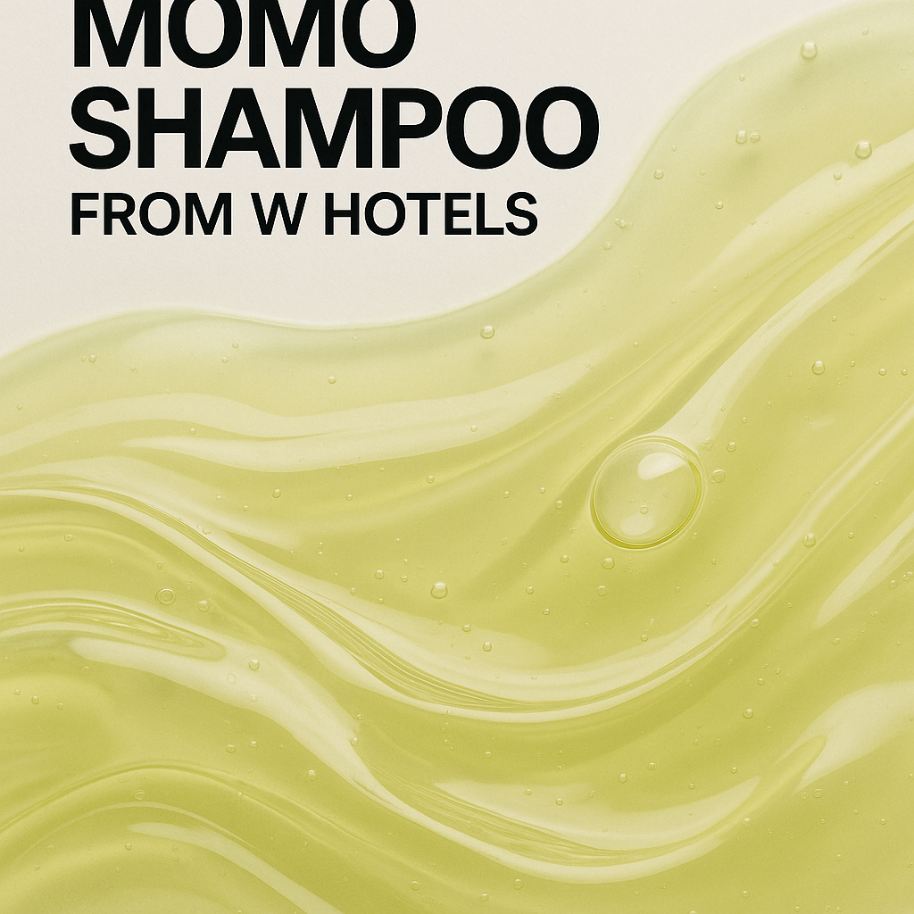 A Study on the Liquid Texture of MOMO Shampoo from W Hotels