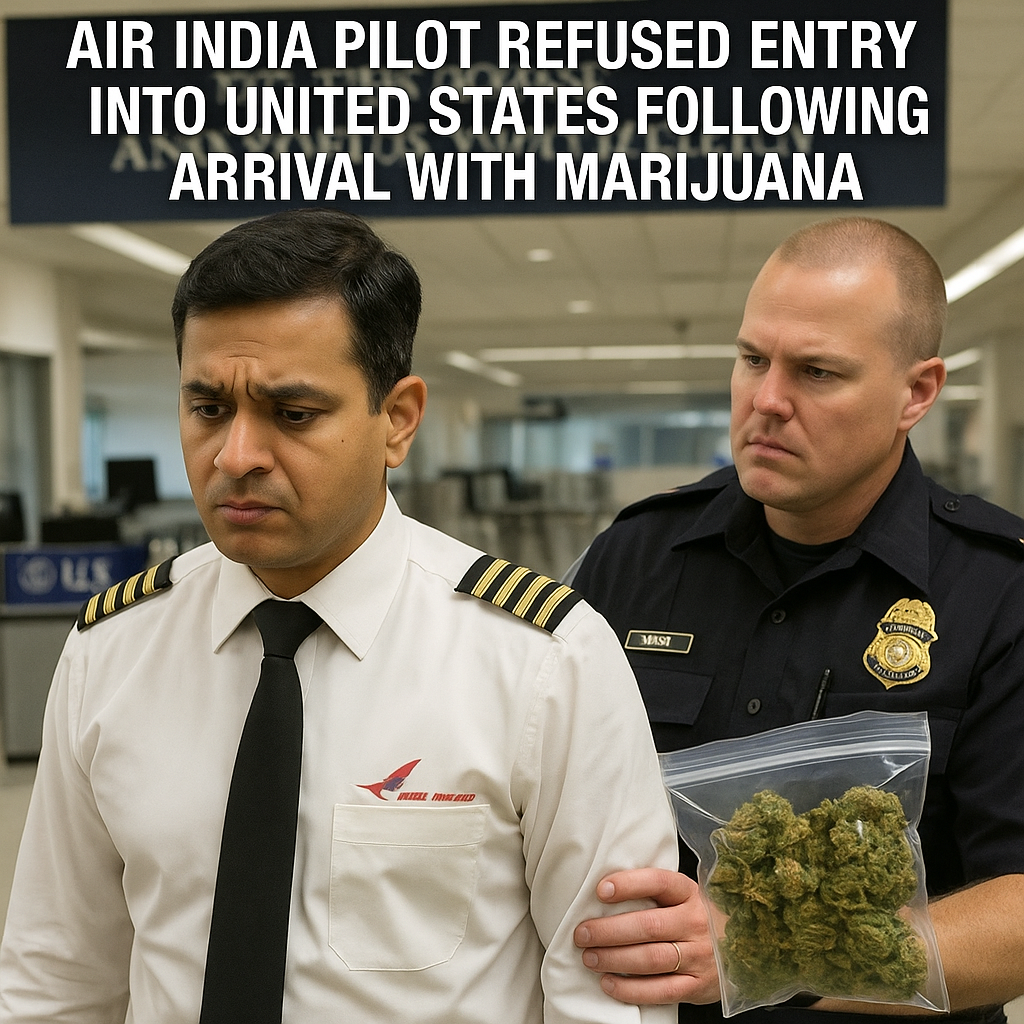 Air India Pilot Refused Entry into United States Following Arrival with Marijuana