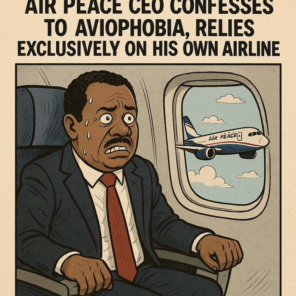 Air Peace CEO Confesses to Aviophobia, Relies Exclusively on His Own Airline