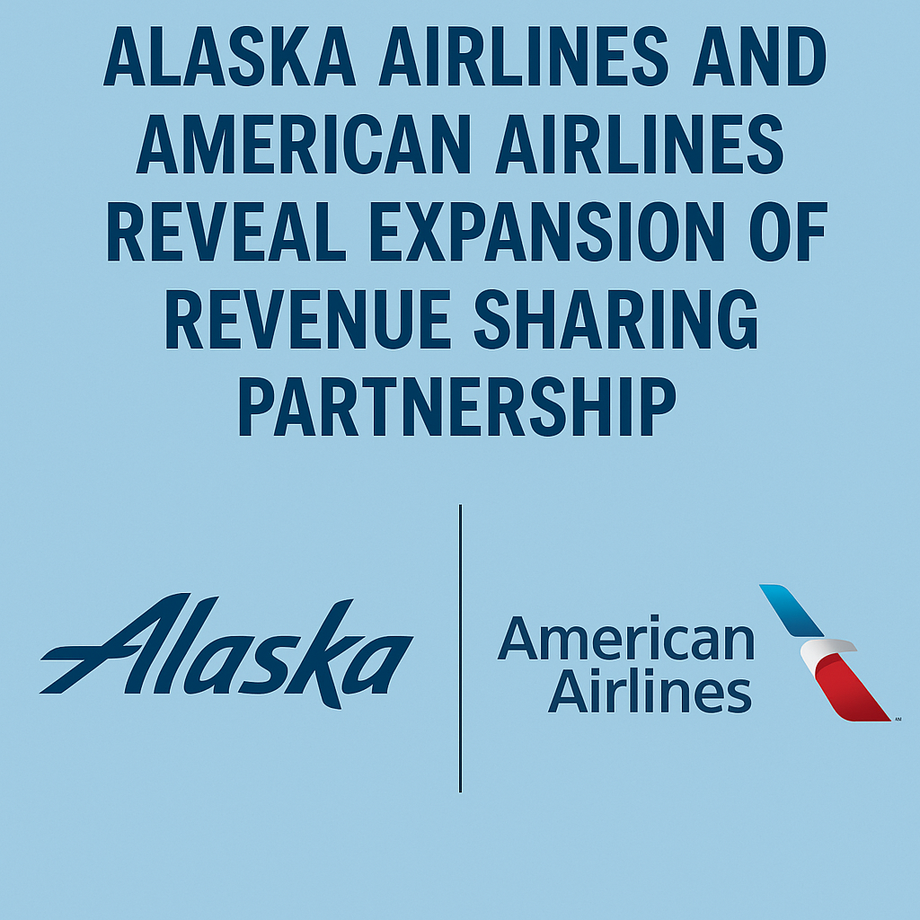 Alaska Airlines and American Airlines Reveal Expansion of Revenue Sharing Partnership