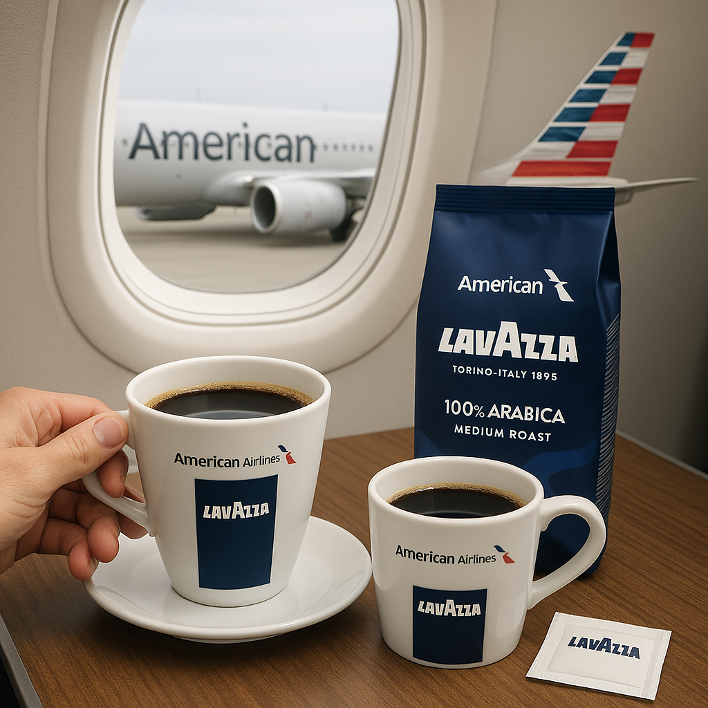 American Airlines Unveils Lavazza Coffee Across All Flights and In Lounges