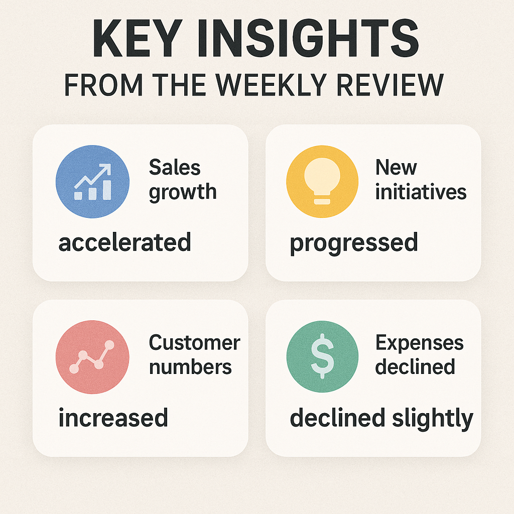April 25, 2026: Key Insights from the Weekly Review