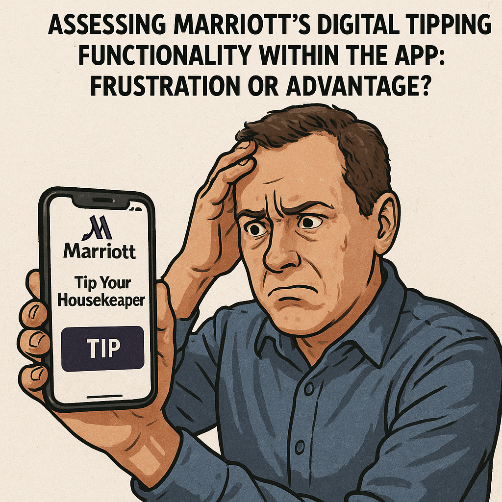 Assessing Marriott’s Digital Tipping Functionality Within the App: Frustration or Advantage?