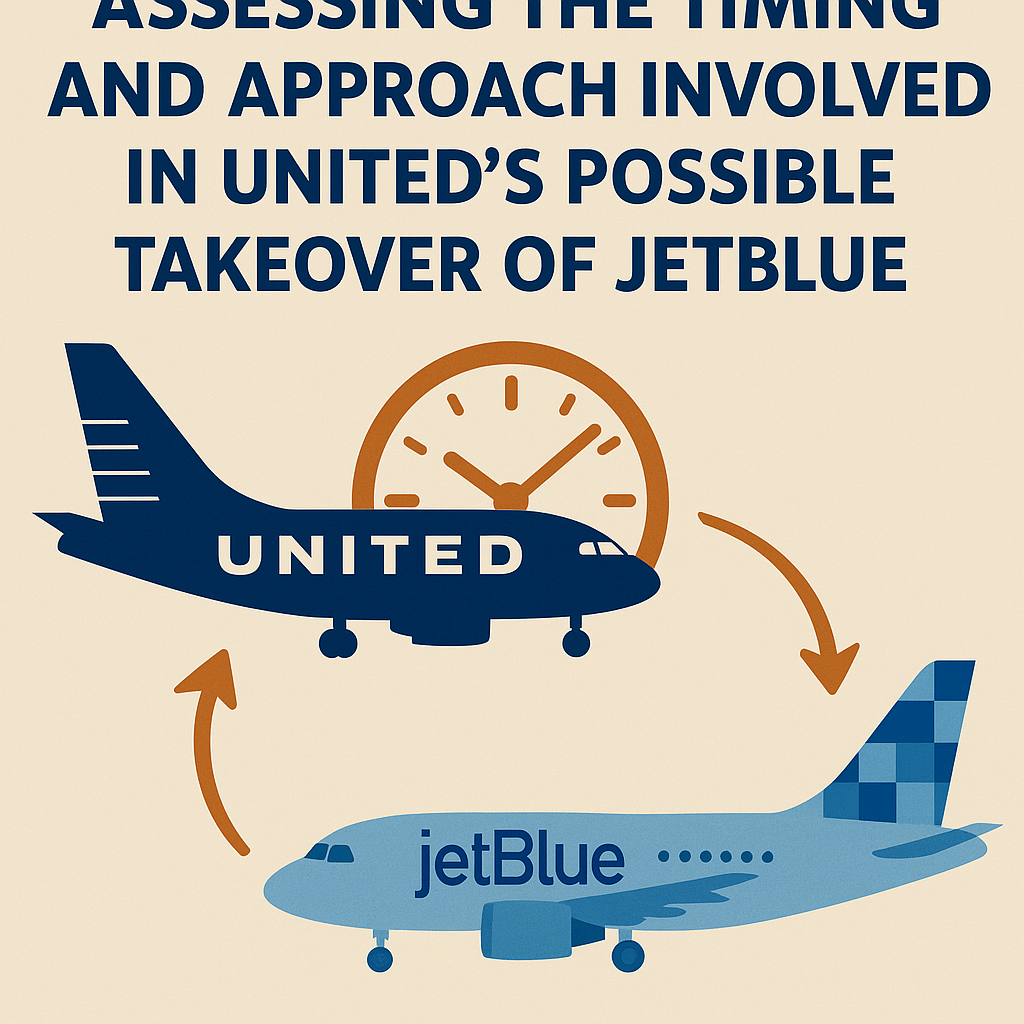 Assessing the Timing and Approach Involved in United’s Possible Takeover of JetBlue