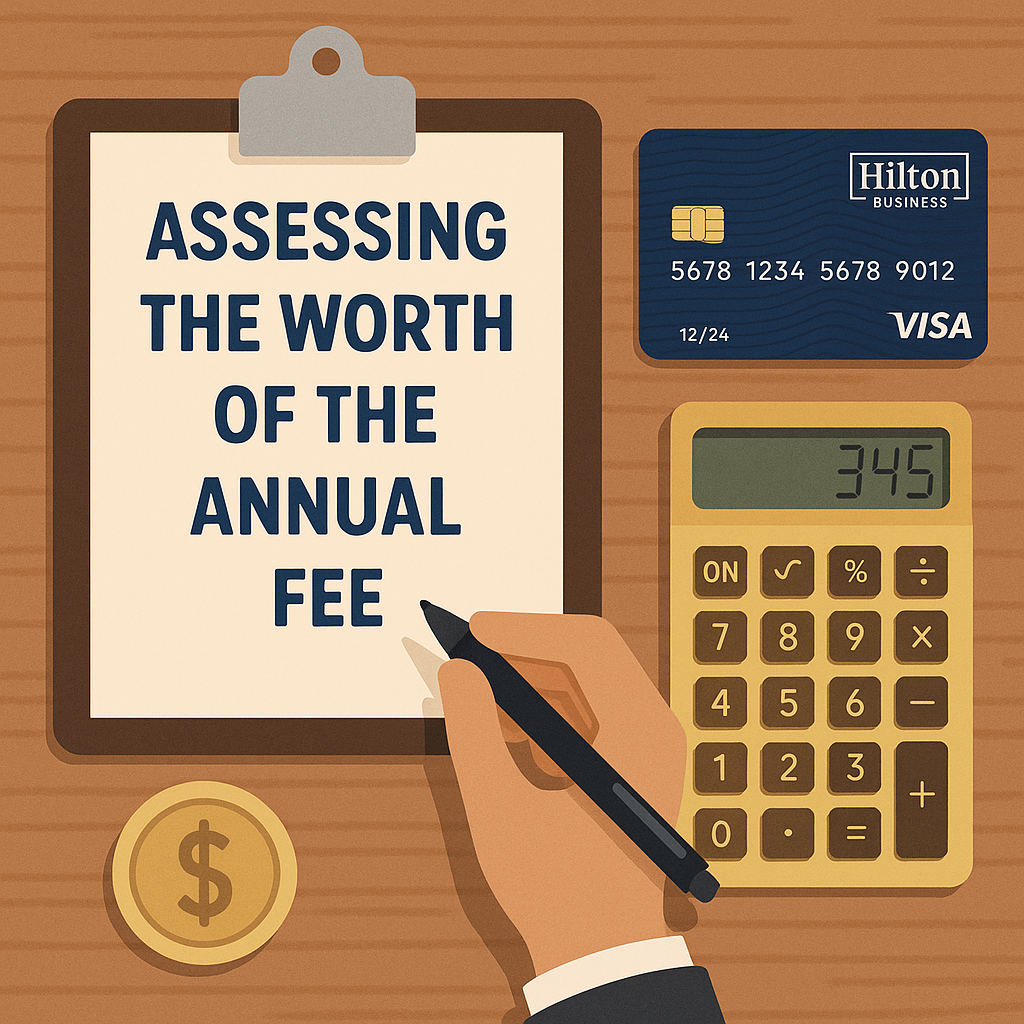 Assessing the Worth of the Annual Fee for the Hilton Business Credit Card
