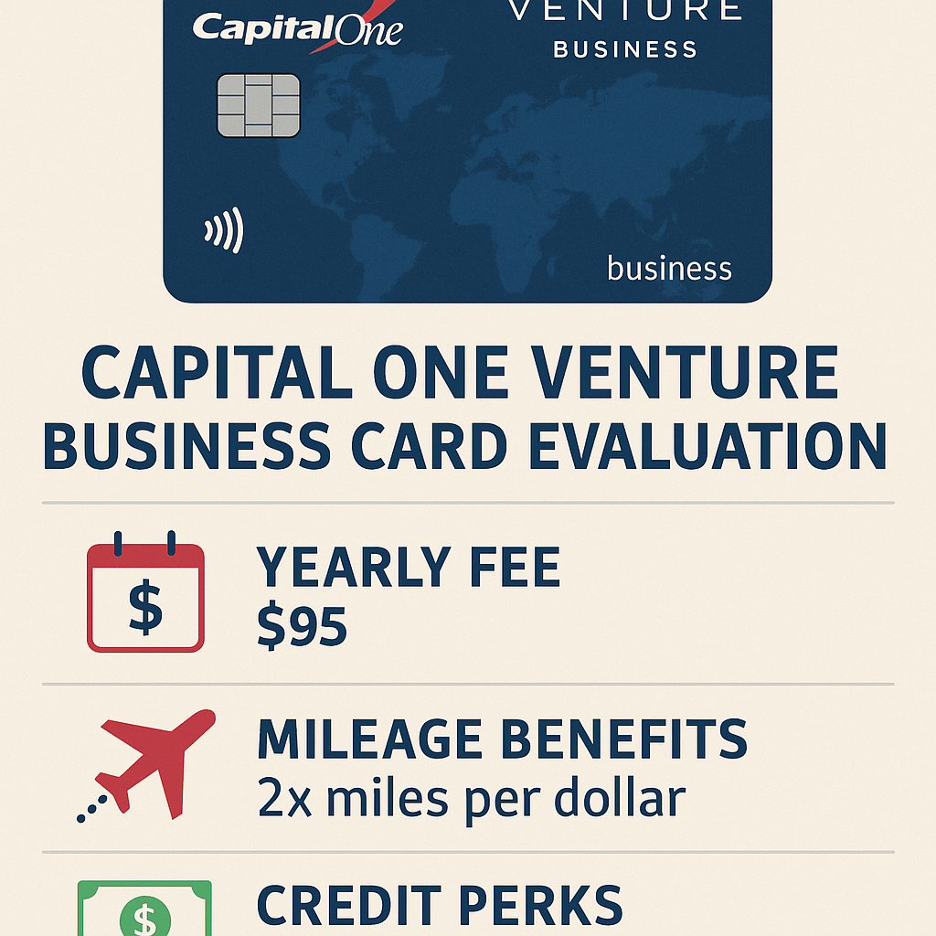 Capital One Venture Business Card Evaluation: Yearly Fee, Mileage Benefits, and Credit Perks