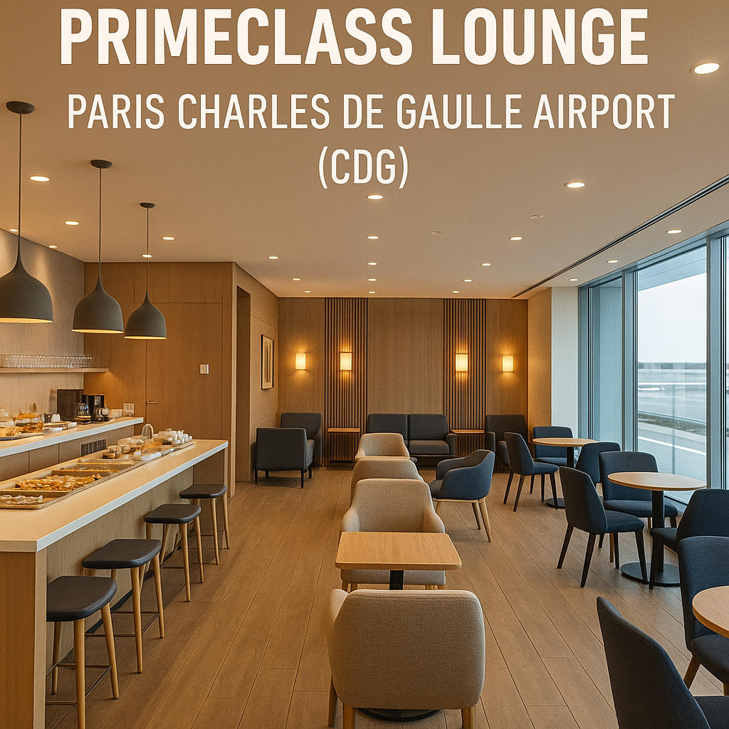 Comprehensive Analysis of Primeclass Lounge at Paris Charles De Gaulle Airport (CDG)