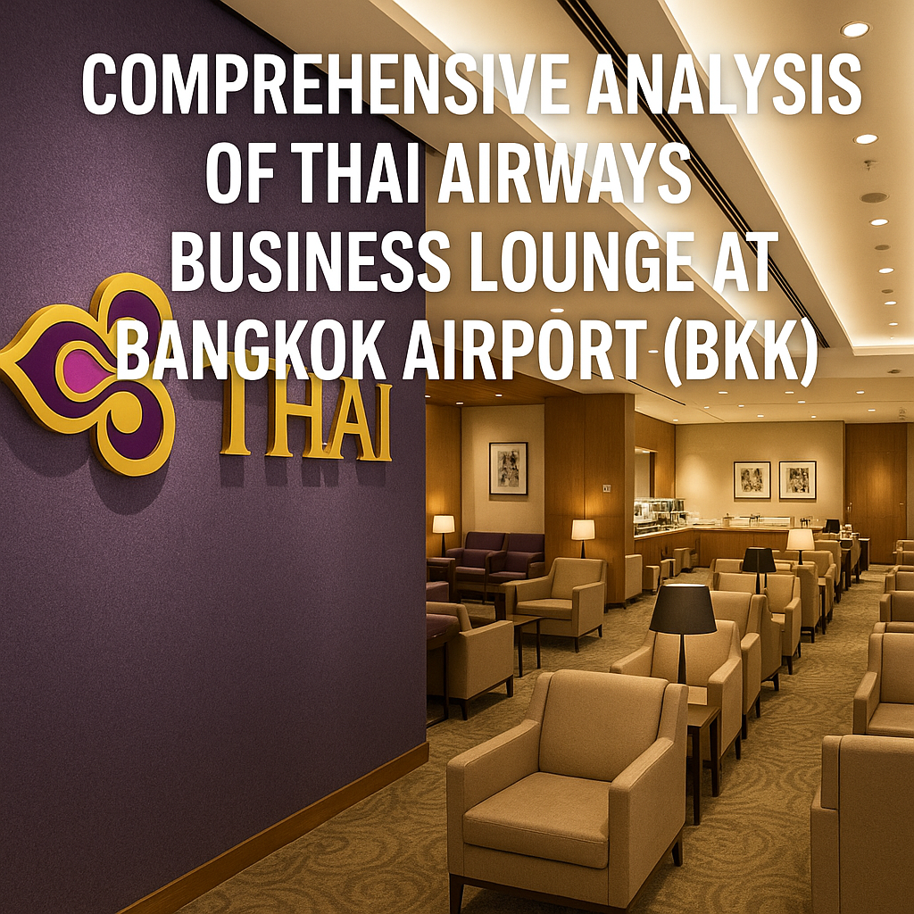 Comprehensive Analysis of Thai Airways Business Lounge at Bangkok Airport (BKK)