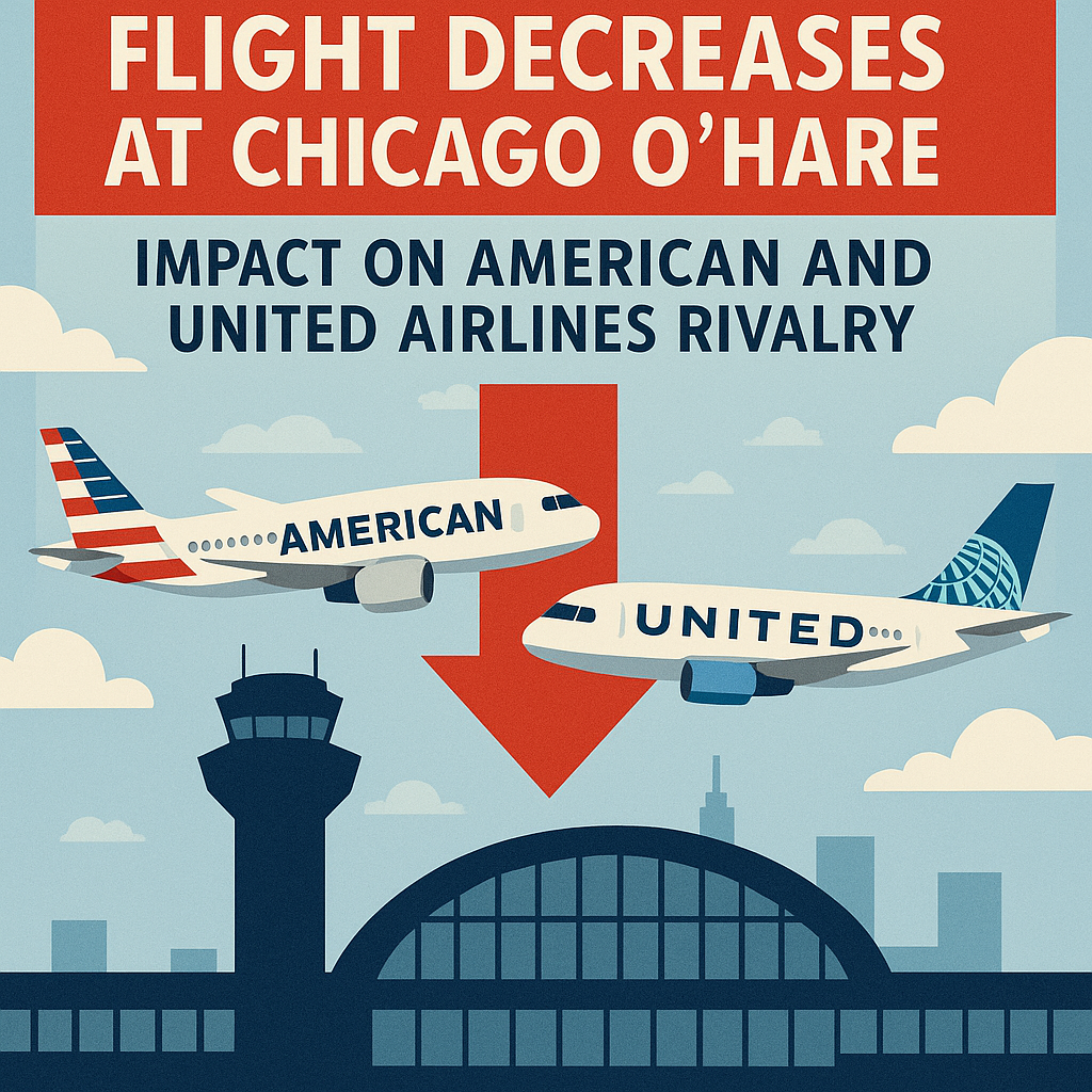 FAA Mandates Flight Decreases at Chicago O’Hare: Impact on American and United Airlines Rivalry
